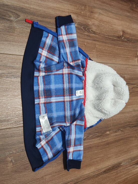 Carter's Baby Boy Jackets 6M - Hooded, Fleece, Button, Sleeves, Sleeveless - Picture 12 of 15